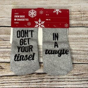 Ladies Christmas Socks Size 6-10